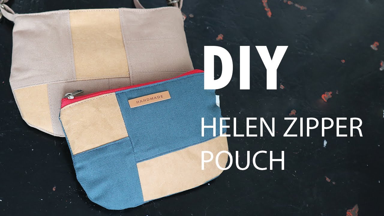 DIY - Helen Zipper Pouch