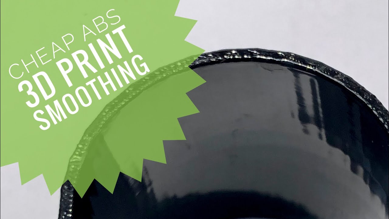 Cold Acetone Vapor Bath For ABS 3D Prints