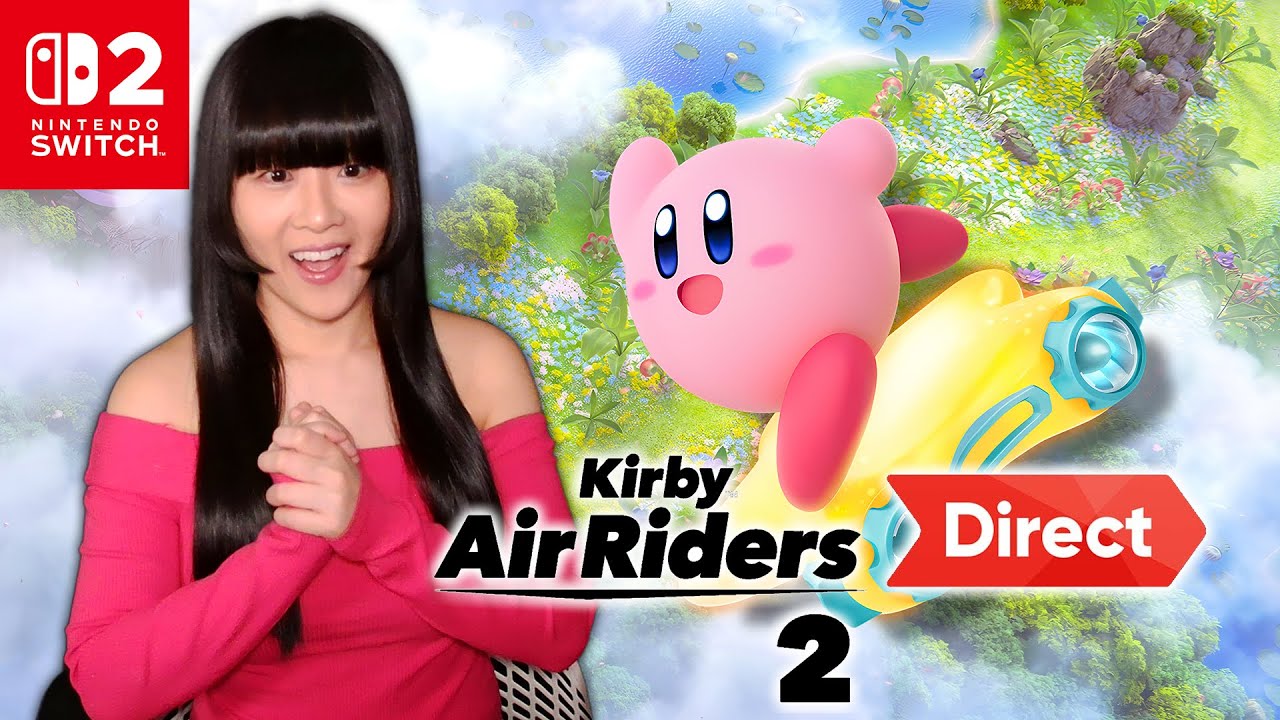 Kirby Air Riders Direct 2 REACTION | New Gameplay & Surprises for Nintendo Switch 2!