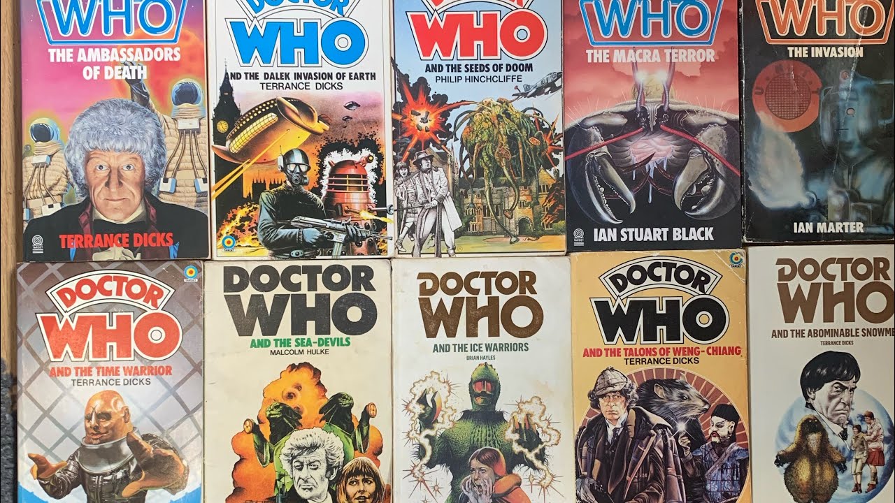 My Doctor Who Target book collection