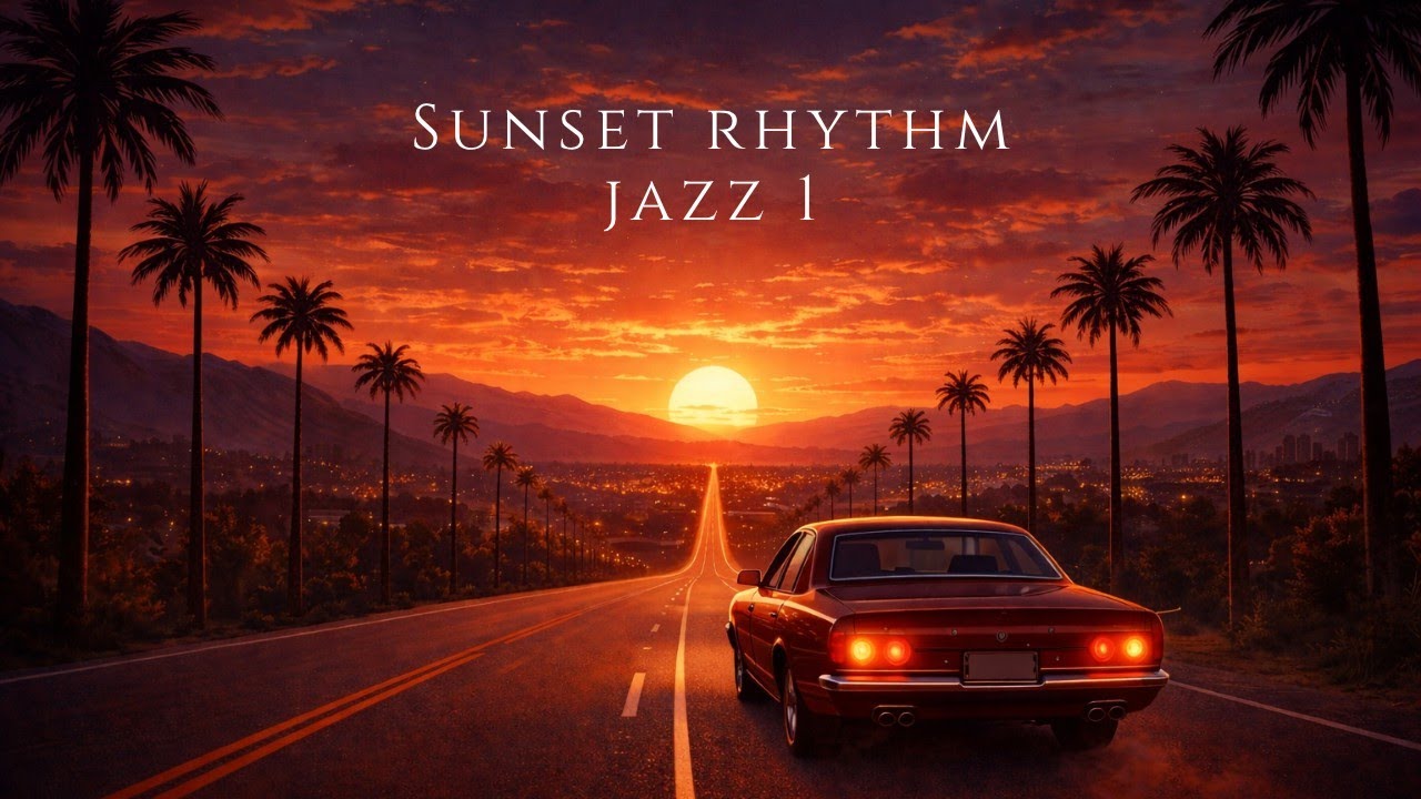 SUNSET RHYTHM JAZZ 1 /Smooth  evening jazz Session 
