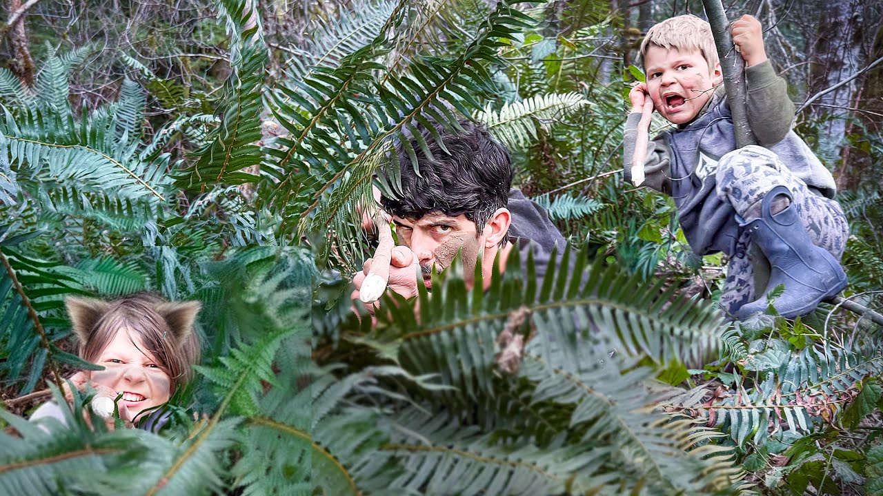 Teaching Wild Orphan Critters Primitive Survival Skills In the Woods