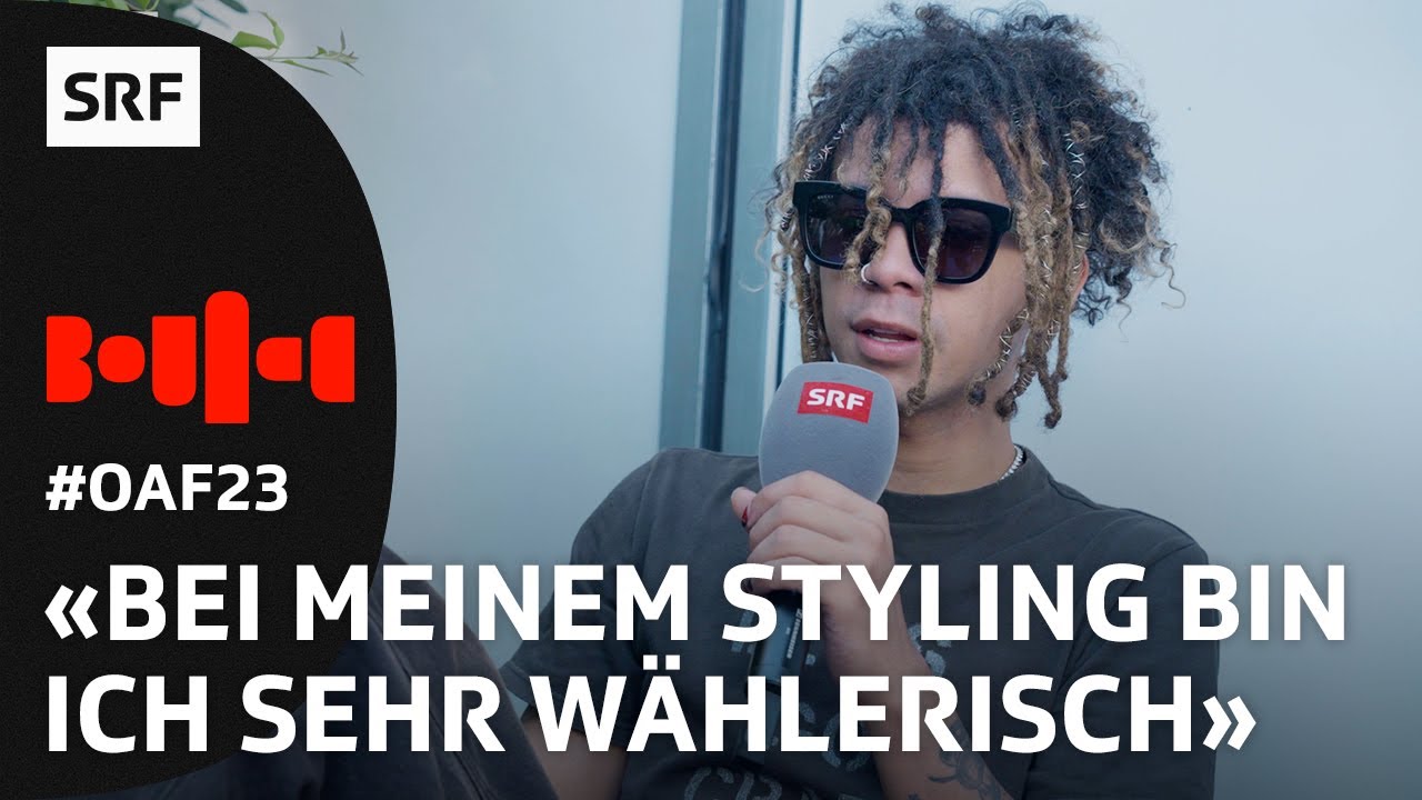 Openair Frauenfeld: Iann Dior im Interview mit Sirah | Festivalsommer 2023 | SRF Bounce