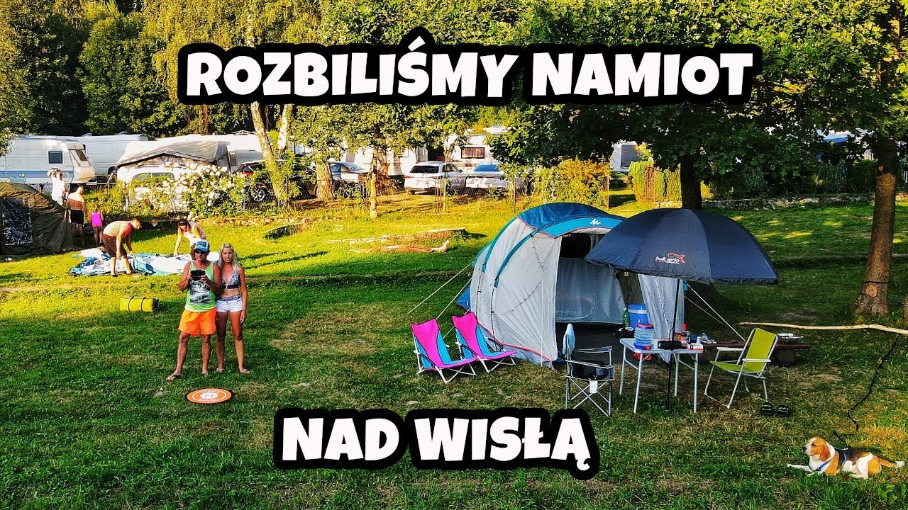 Kemping Jaszowiec Ustroń Poland Camping | Jak tam było? | Kemping nad rzeka Wisła