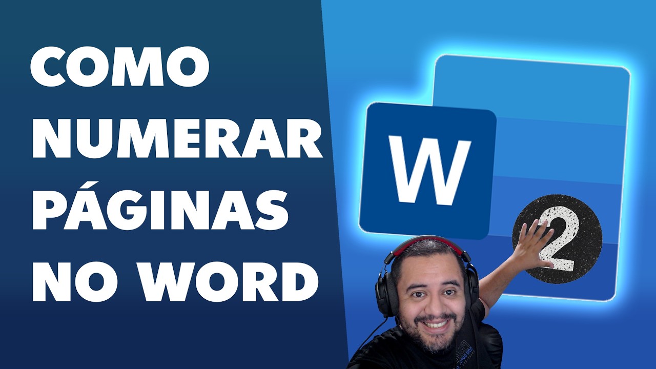 📄 Como NUMERAR PÁGINAS no Word a partir da INTRODUÇÃO