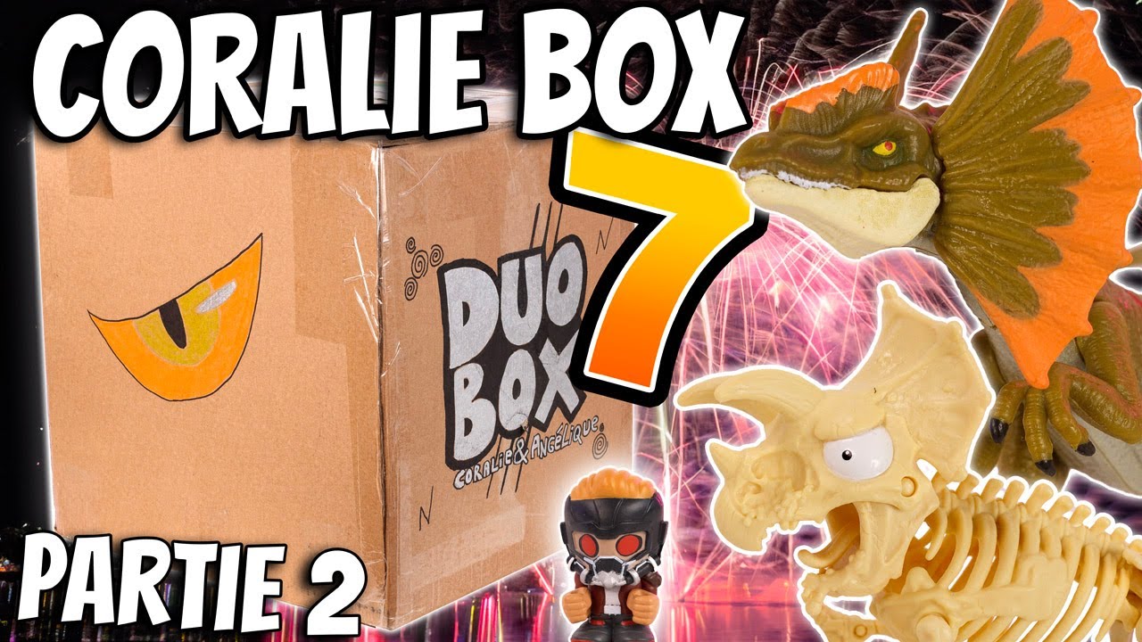 CORALIE BOX 7 Partie 2: Le festival continue avec Star Wars Jurassic Park et encore plus !