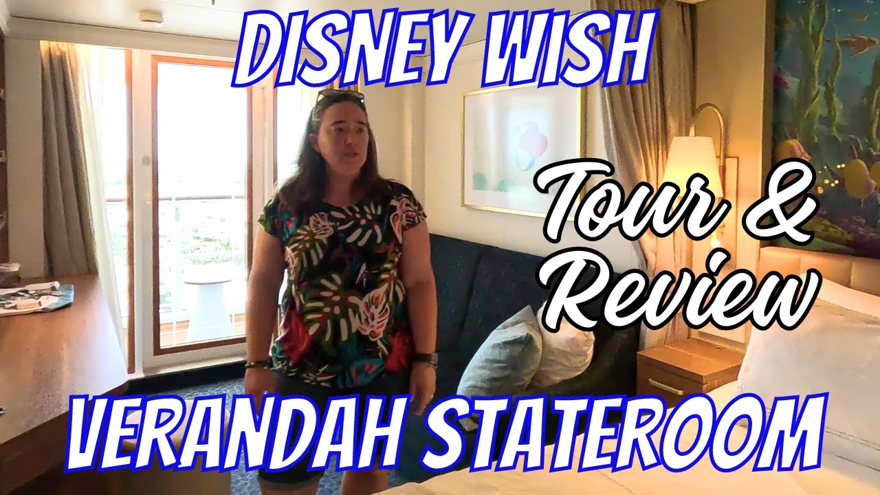 Экскурсия и обзор каюты Disney Wish Verandah!