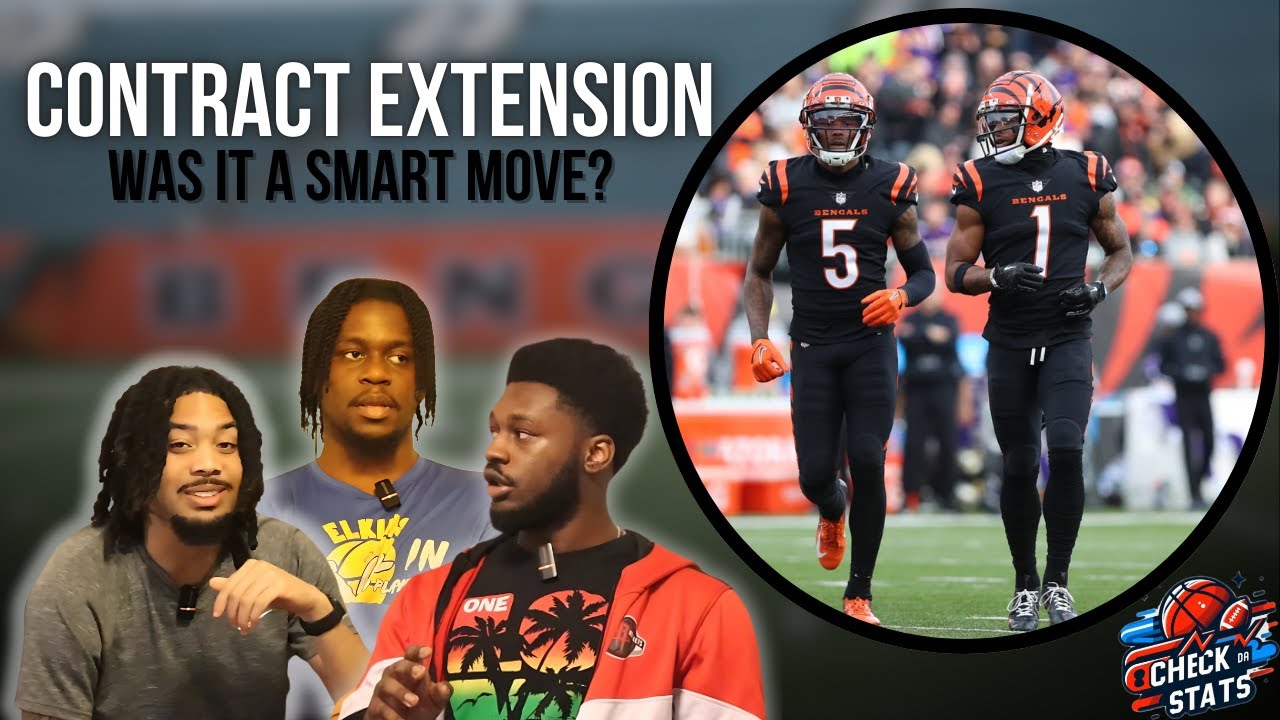 HEATED REACTION: Ja'marr Chase & Tee Higgins Contract Extension!