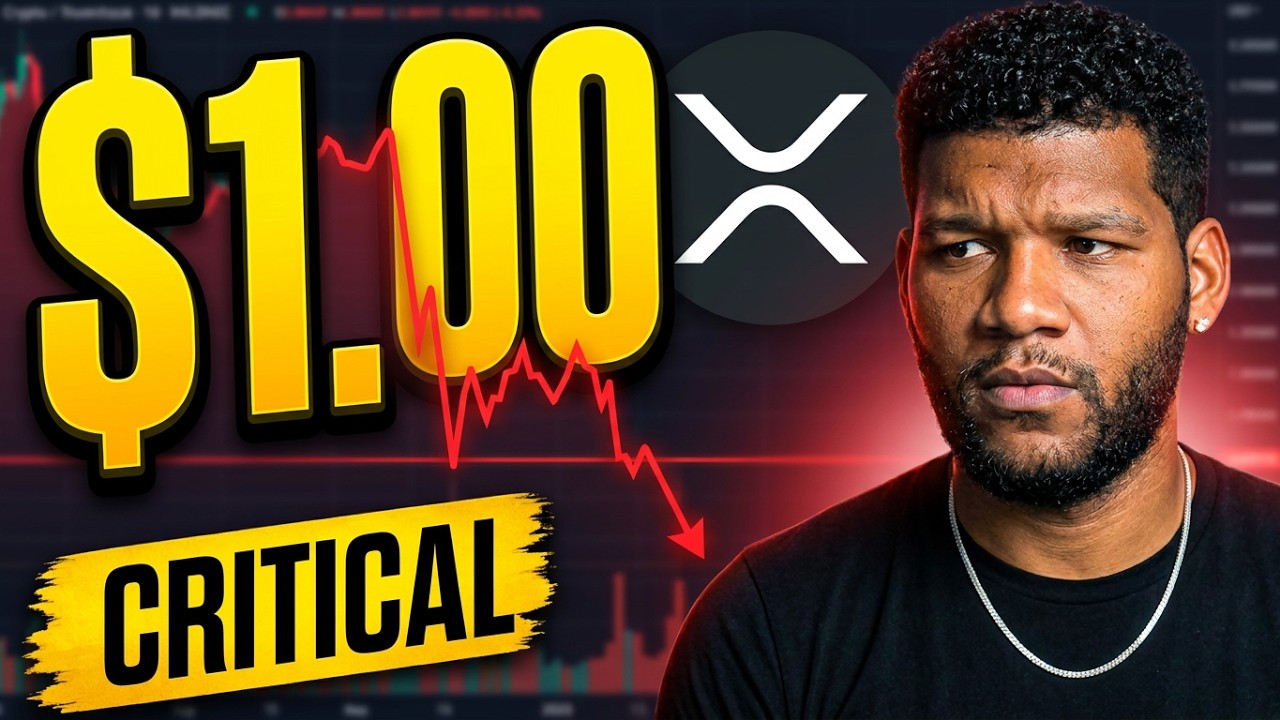 СРОЧНЫЕ НОВОСТИ!!! #XRP вот-вот упадет ниже $1.00 впервые с 2025 года!!!