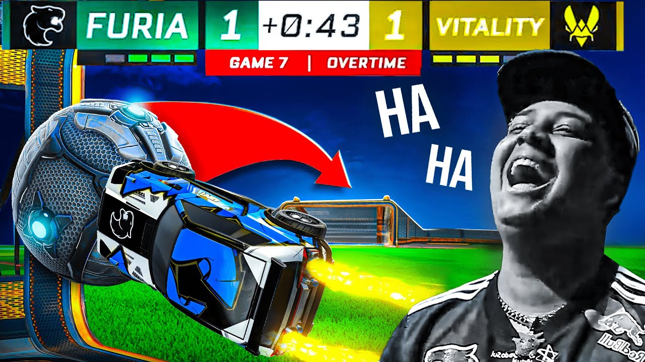 O DIA QUE O YANXNZ APOSENTOU O ZEN na MAIOR REVIRA-VOLTA do ROCKET LEAGUE...
