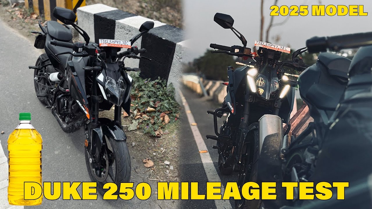 Ktm Duke 250 2025 Mileage Test 🤯 | Shocking Results | Motovlogger Pops