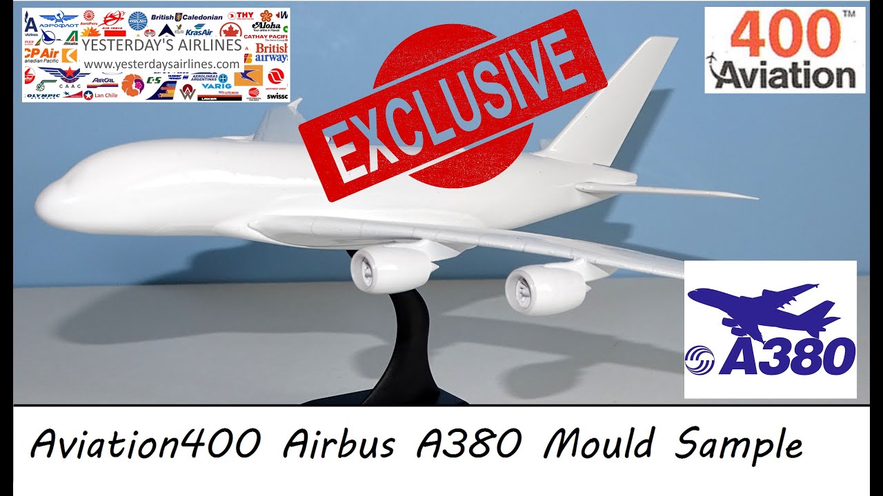 EXCLUSIVE: New Aviation400 Airbus A380 Mould Metal Sample Review with Removable Gear