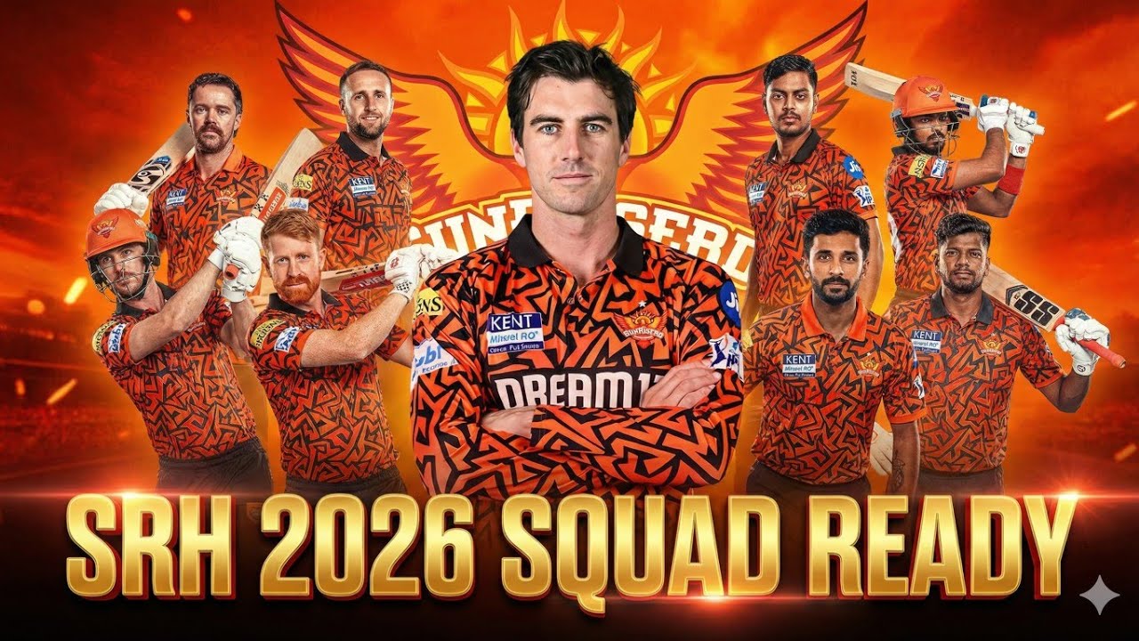 SRH IPL 2026 Full Squad & SWOT Analysis in Telugu | SRH Playing 11 Prediction