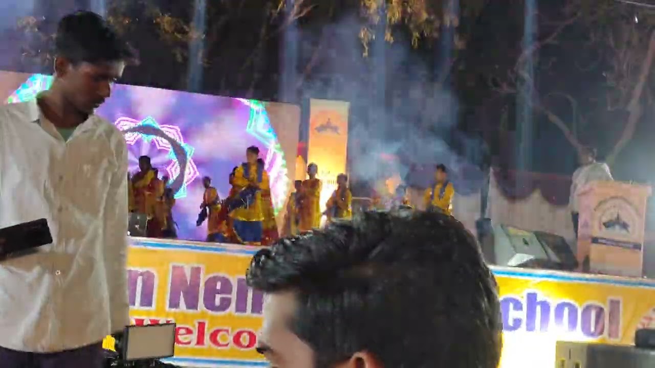 Bhagwan nemi public school annual function mix song dance performance 