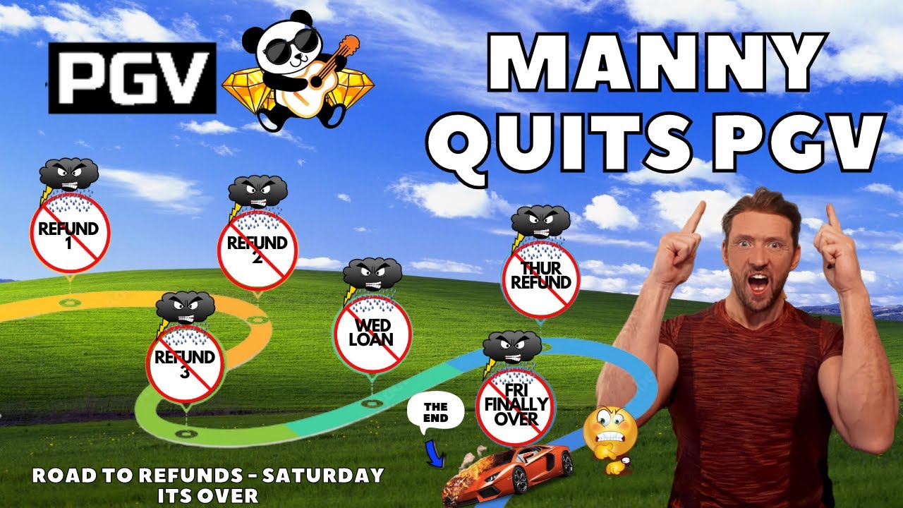PGV NO REFUNDS | Manny Is Quitting And no More Updates