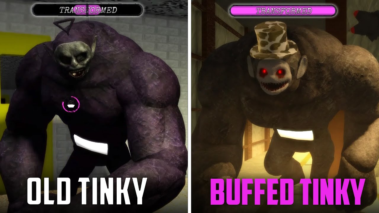 Pillar Chase 2 NEW Buffed VS Old Tinky Winky Gameplay!