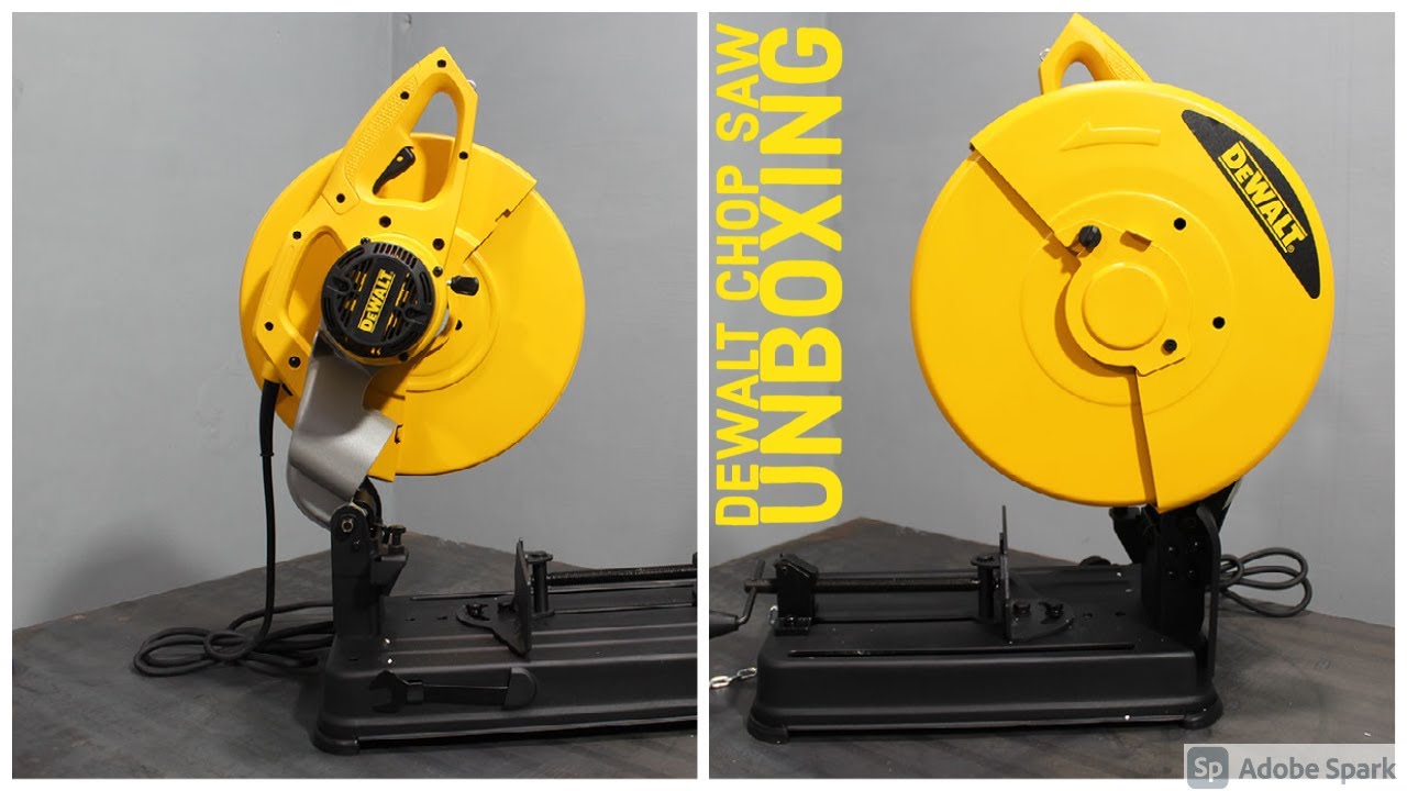 DeWALT CHOP SAW UNBOXING TECHNICAL SECRETS URDU HINDI