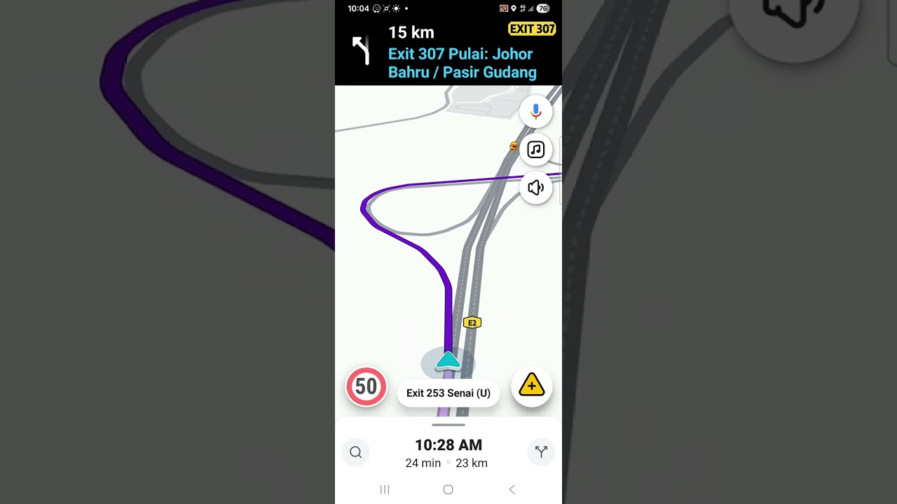 Waze to senai U 