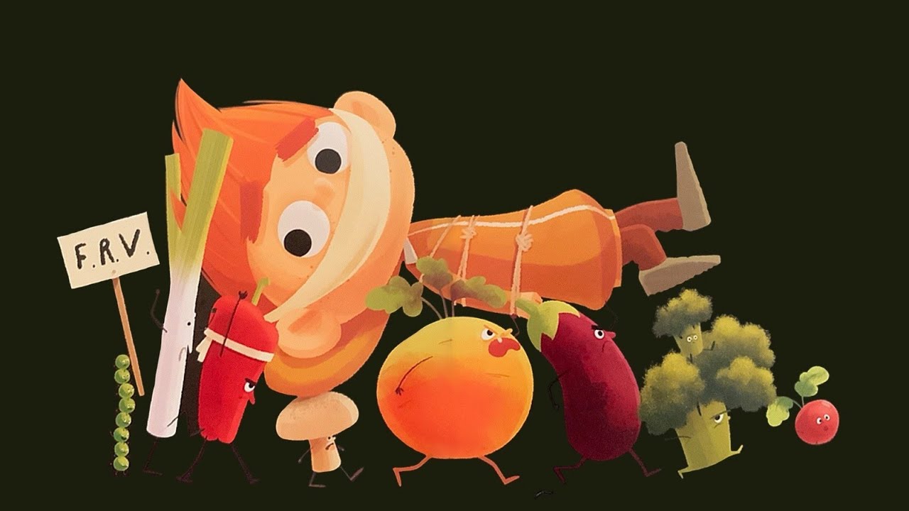 Cuento Verduras furiosas 🍅🥦🫛🫑// Cuentos infantiles