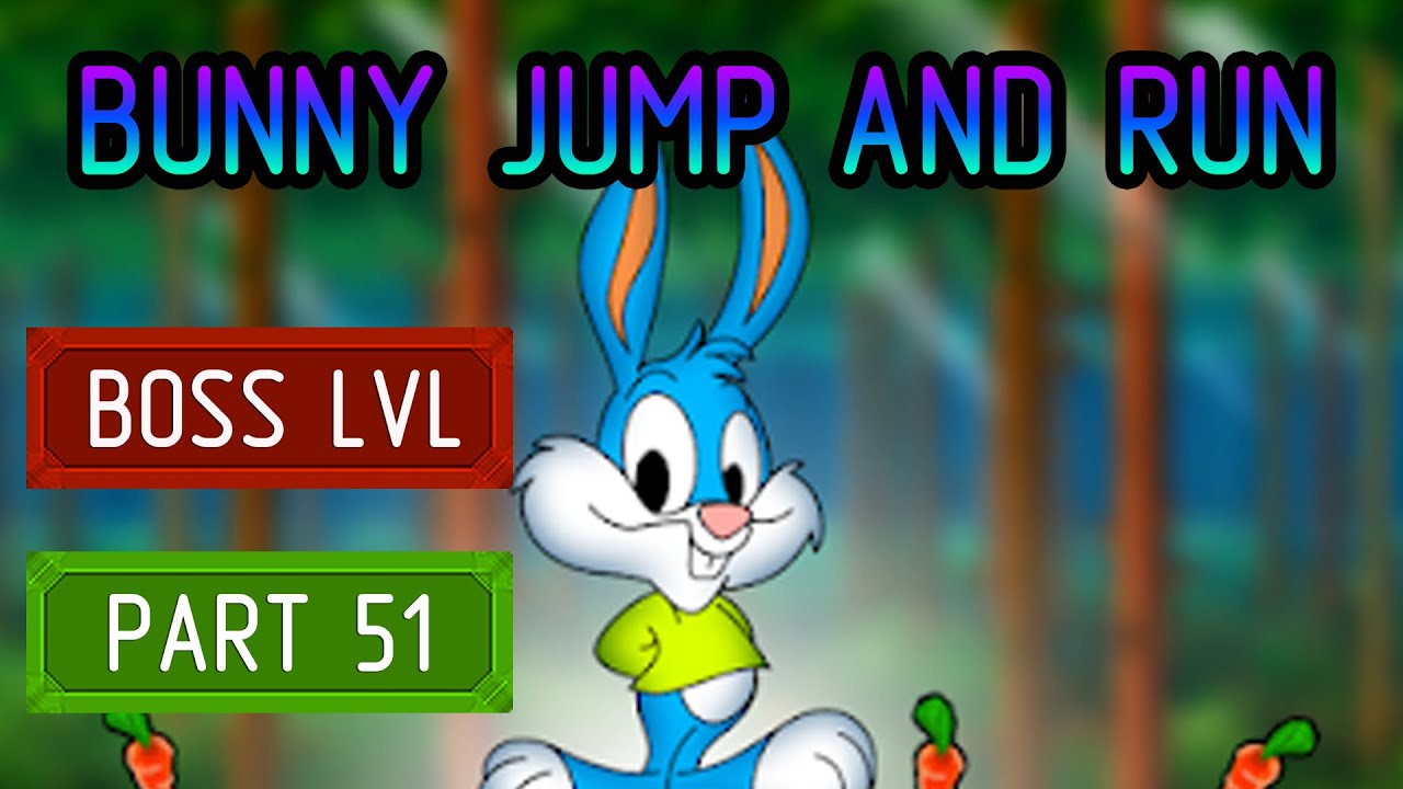 Bunny Jump And Run Tiny Toon walkthrough part 51 boss level FINALE