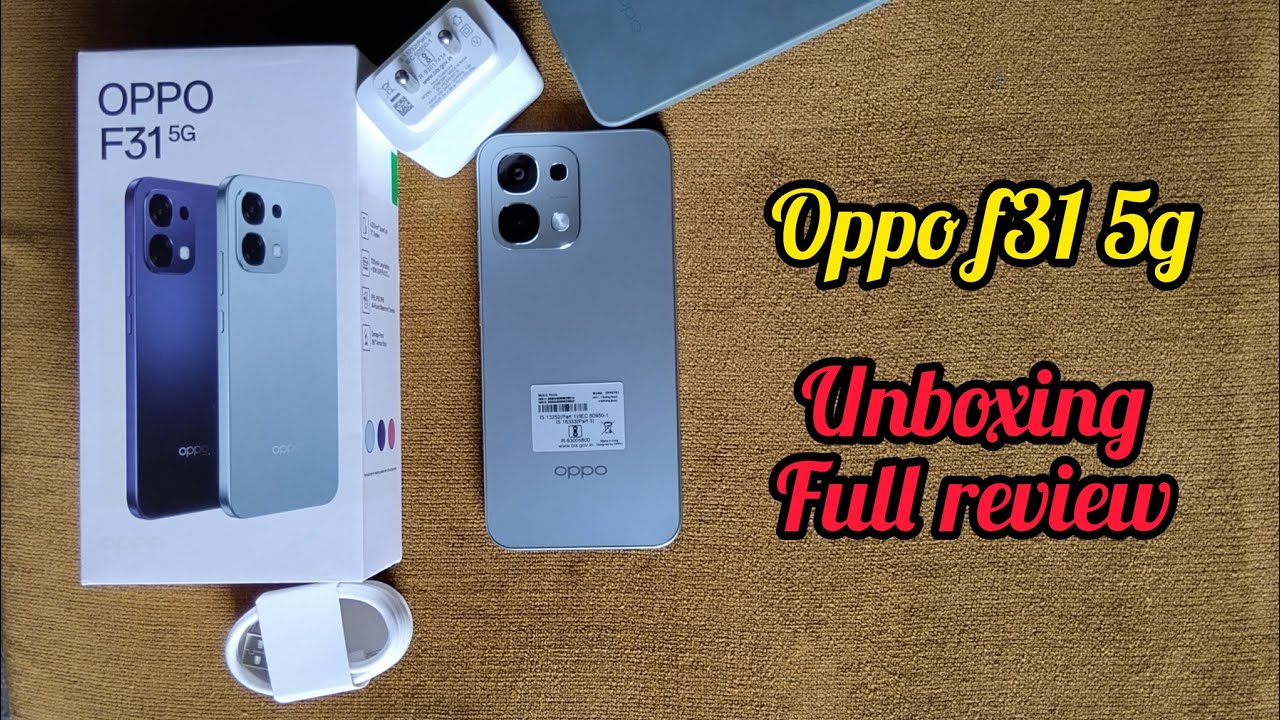 Oppo F31 5G unboxing & Review | IP69 Waterproof Test 💦