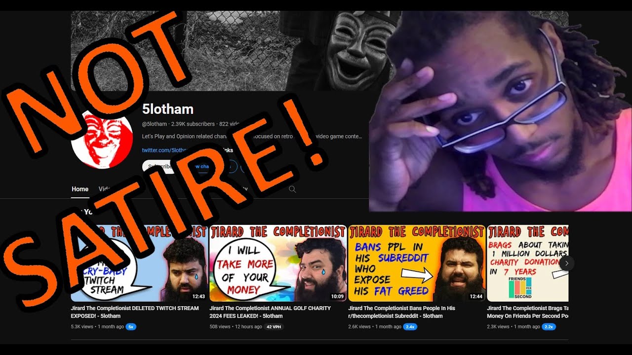 🚨Cringe Alert🚨⟶ 5lotham's 
