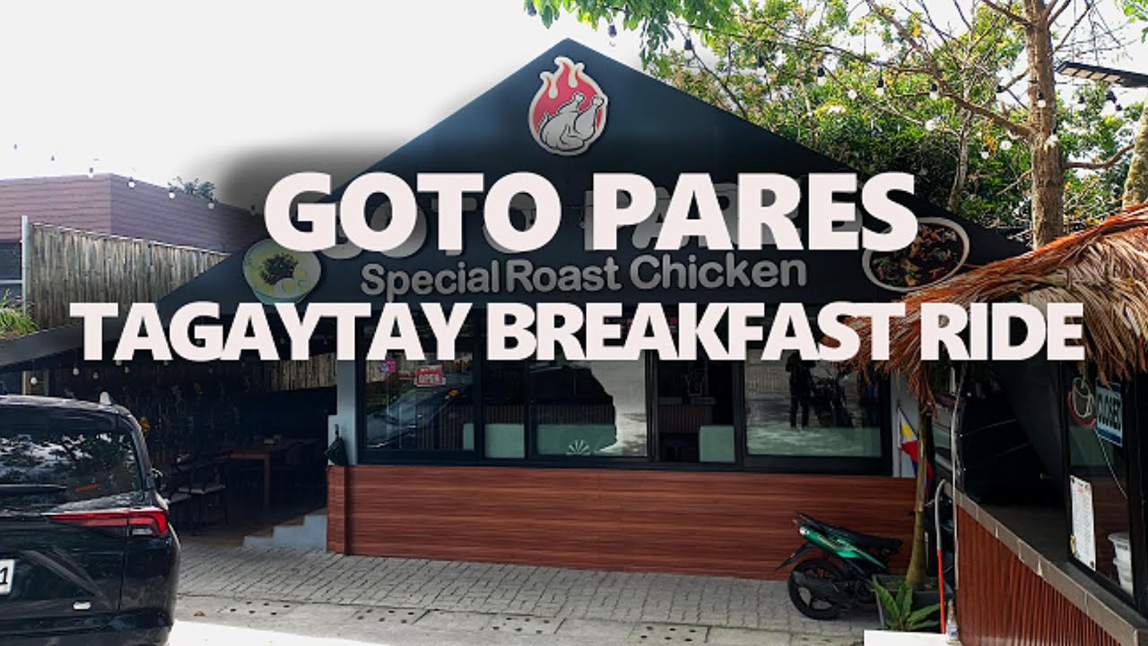 TAGAYTAY BREAKFAST RIDE - GOTO PARES | s25.09