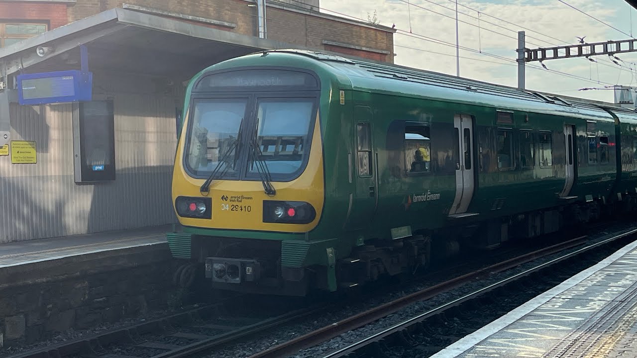 Railfanning Irish Rail rush hour at Tara Street 6/8/2023