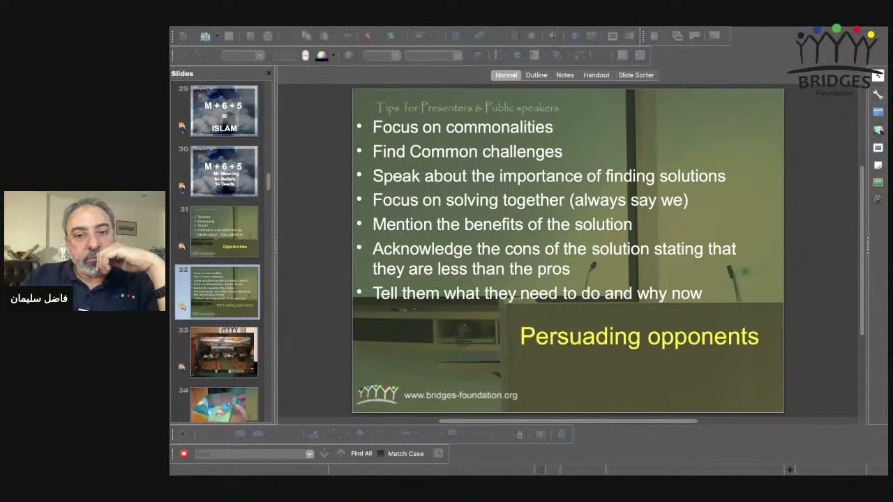 How to present Islam workshop