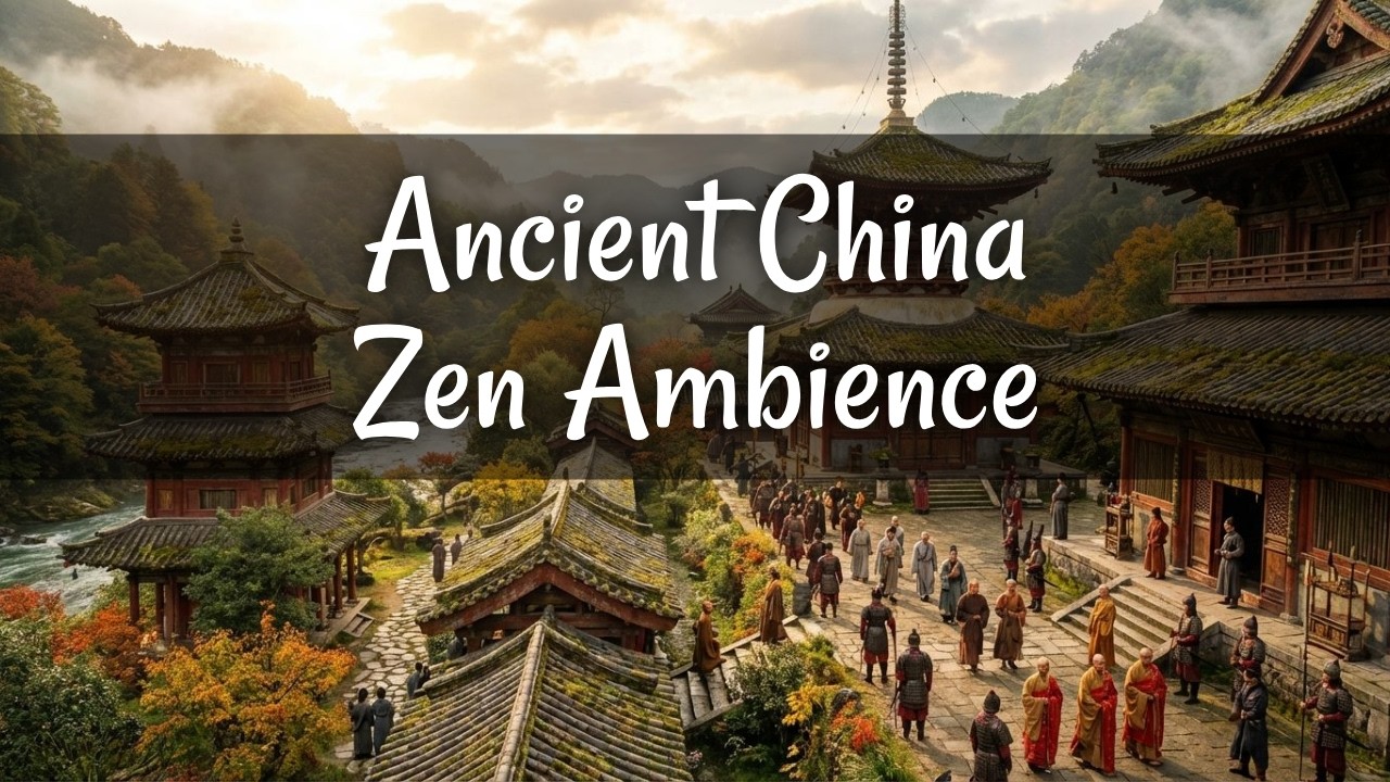 Ancient China Ambience 🏯 Traditional Chinese Instrumental Music for Deep Relaxation