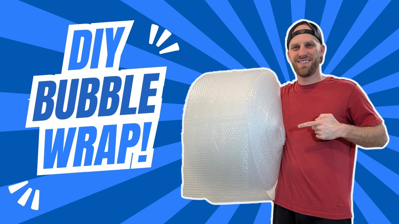How to Make Your Own Bubble Wrap for Shipping Packages