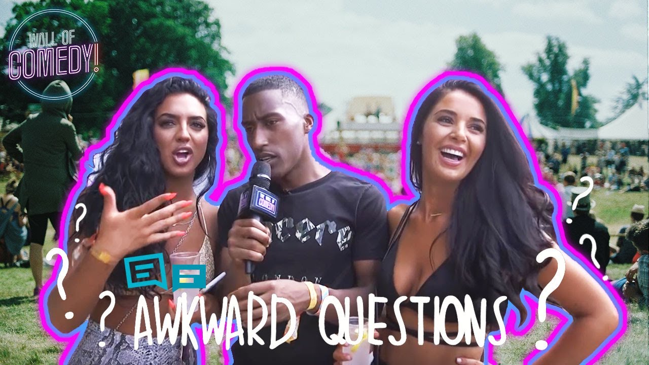 Asking Awkward Questions | At Wireless Festival With Yung Filly