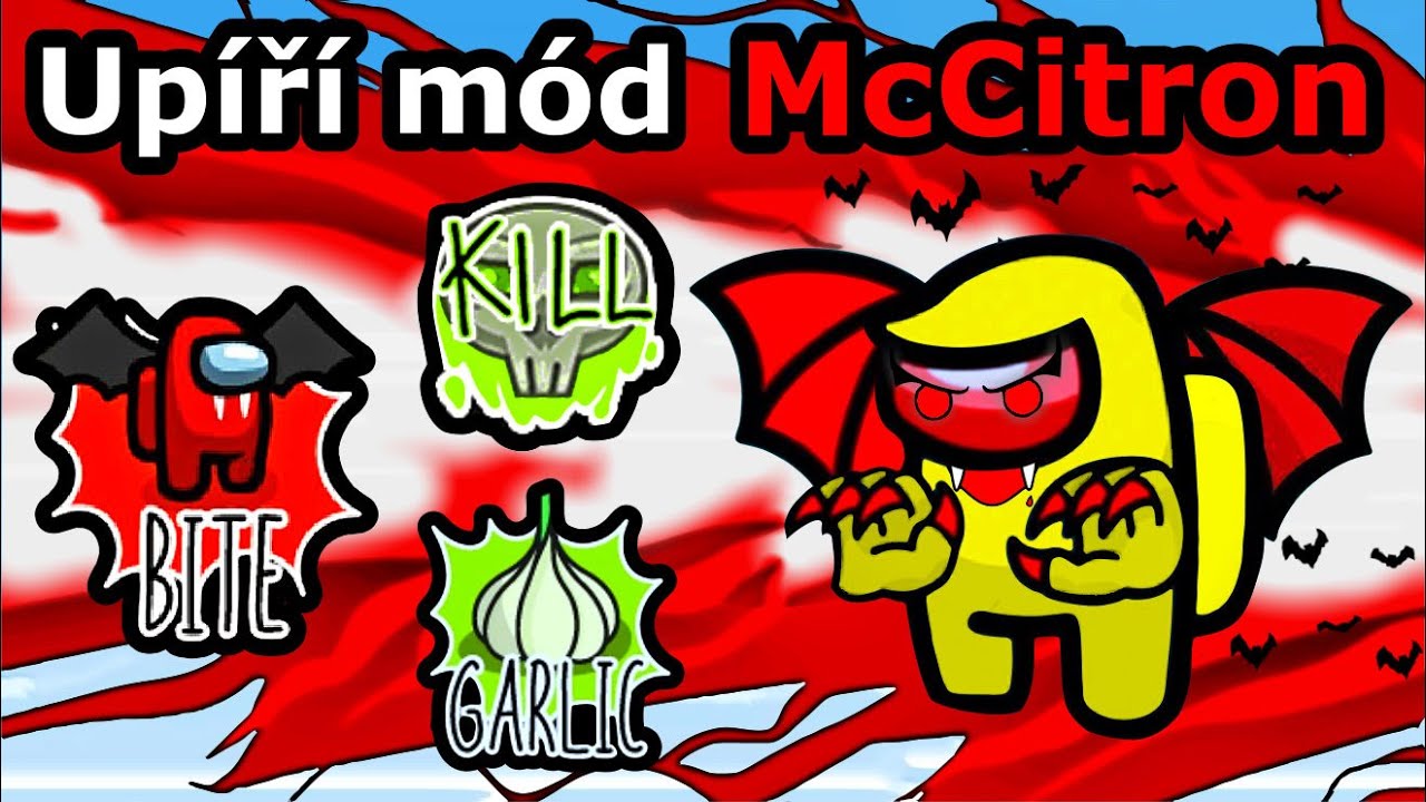 Nová role UPÍRA na mapě AirShip v Among Us! 🧛🩸 Among us mód + Návod na instalaci