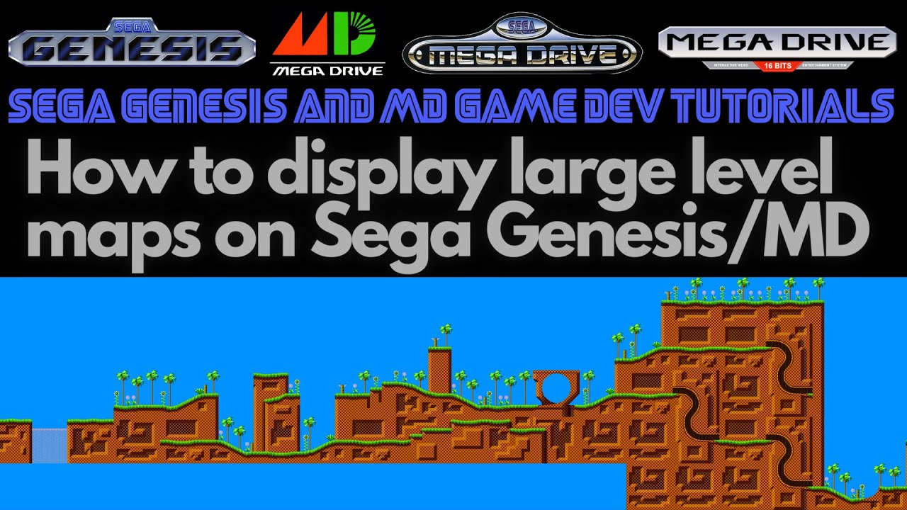 Как кодировать большие карты уровней на Sega Genesis и Mega Drive — обучающие материалы для начин...