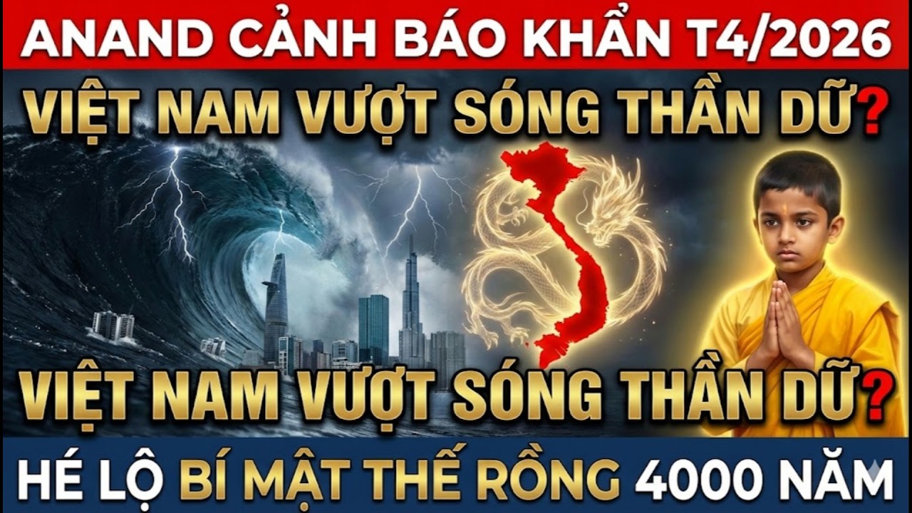 ANAND CẢNH BÁO KHẨN T4/2026: VIỆT NAM ĐỐI MẶT SÓNG THẦN? BÍ MẬT 