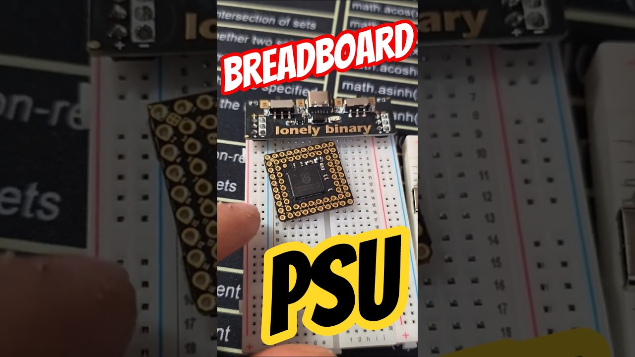 Блок питания для макетной платы с одним двоичным устройством #esp32 #makerproject #makerpropaganda