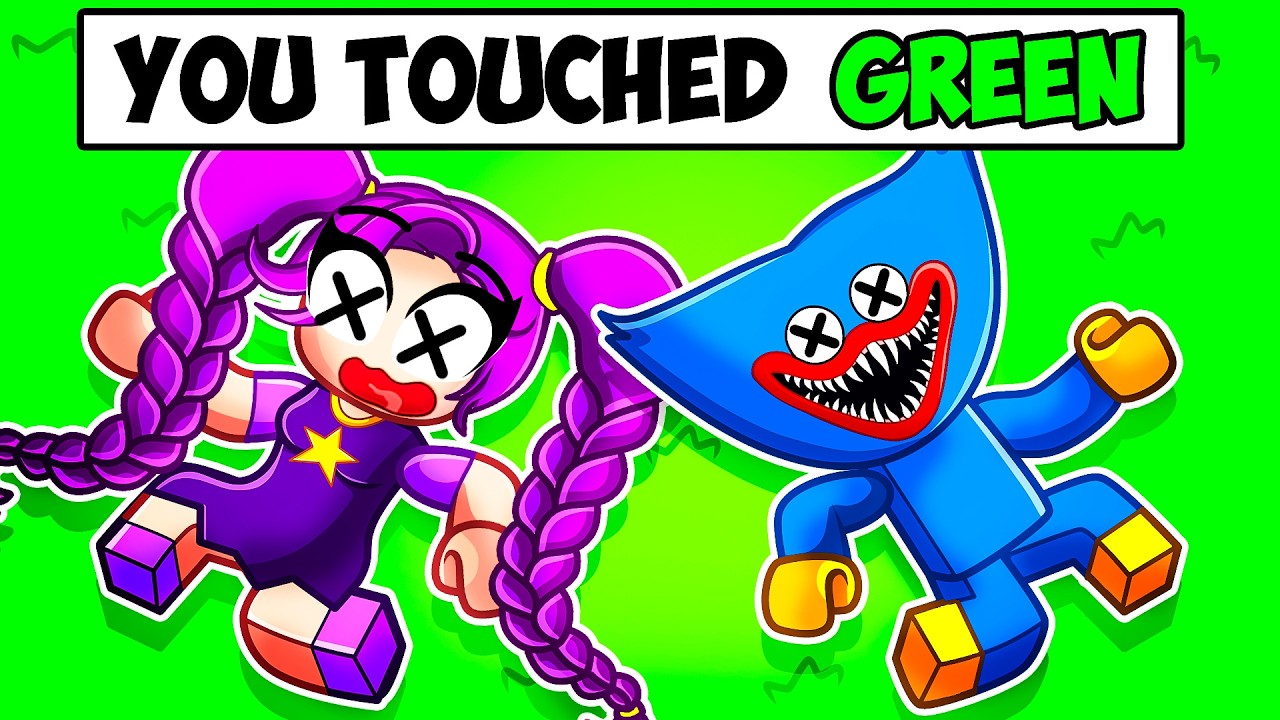 LILY LOVEBRAIDS CAN'T TOUCH THE COLOR IN ROBLOX! (Poppy Playtime)