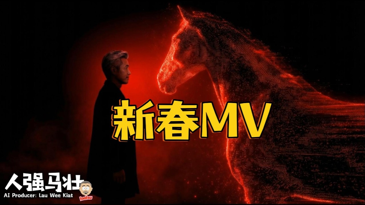 人强马壮 | AI 打造的新春贺岁片 &middot; Year of Horse 事业运程