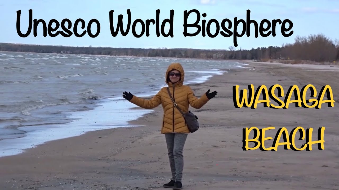 #Wasaga_ Beach Ontario - Enjoyable Walks At Long & Sandy Beach | April 2022 #4K