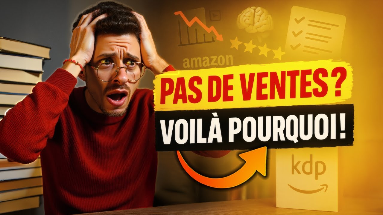 Les 7 clés pour réussir sur Amazon KDP et en autoédition (et enfin arrêter d’échouer !)