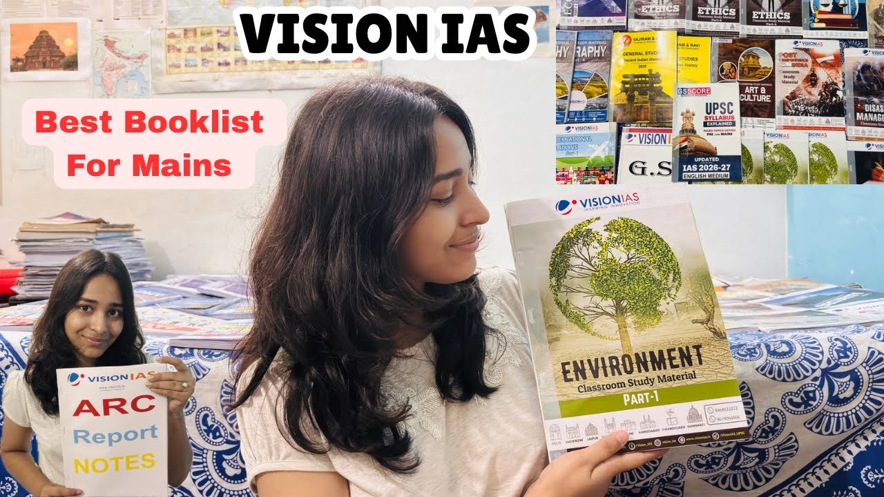 Vision IAS Classroom Notes 2025&ndash;26 Review | Best GS Material for UPSC Toppers 🔥
