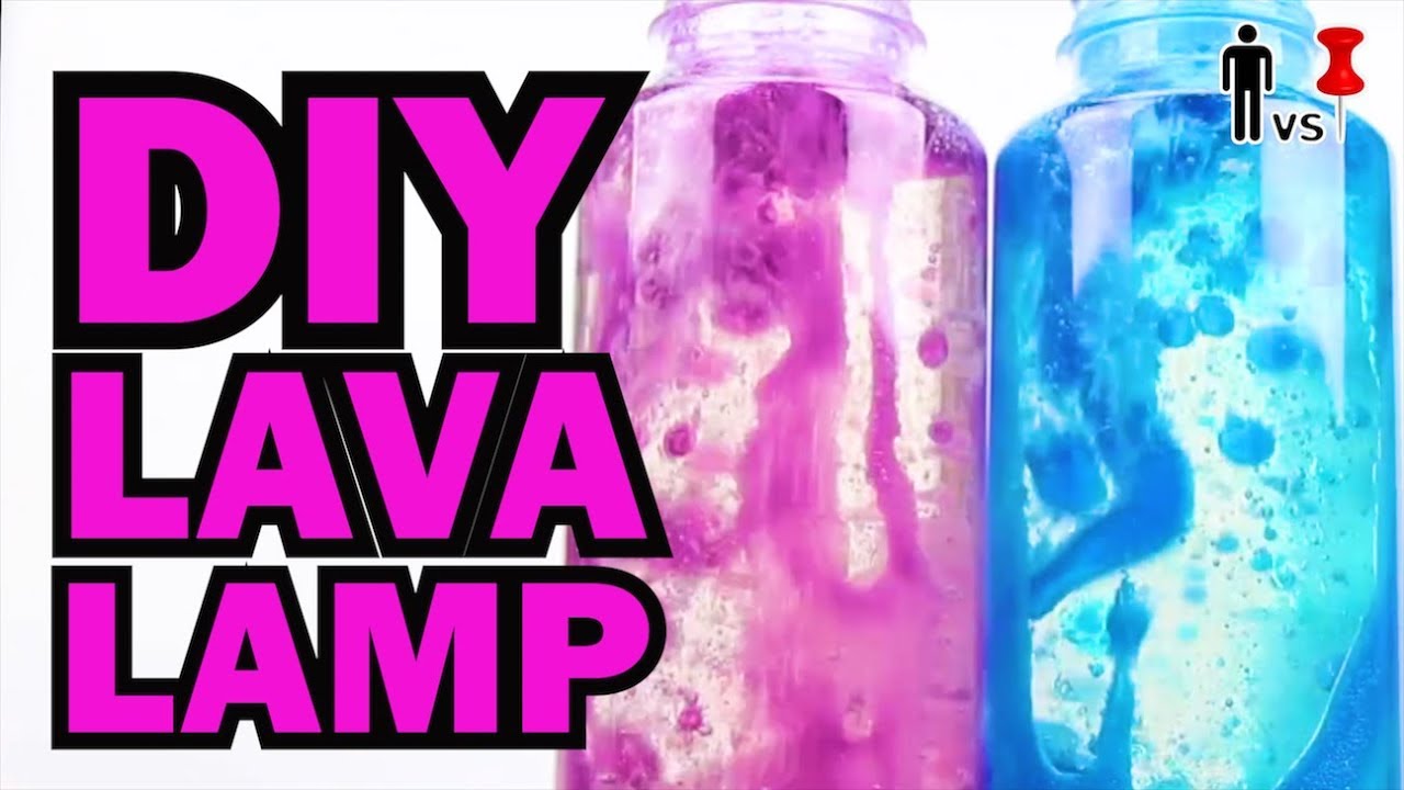 DIY LAVA LAMP - CORINNE VS PIN - Pinterest Test #9