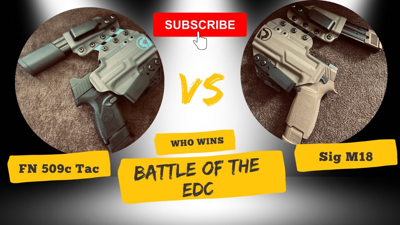 FN 509c TAC vs SIG SAUER p320 Best concealed carry!