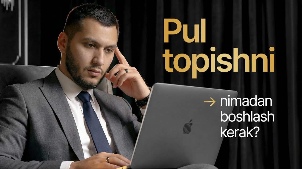 Pul topishni nimadan boshlash kerak? | 20-iyul stream
