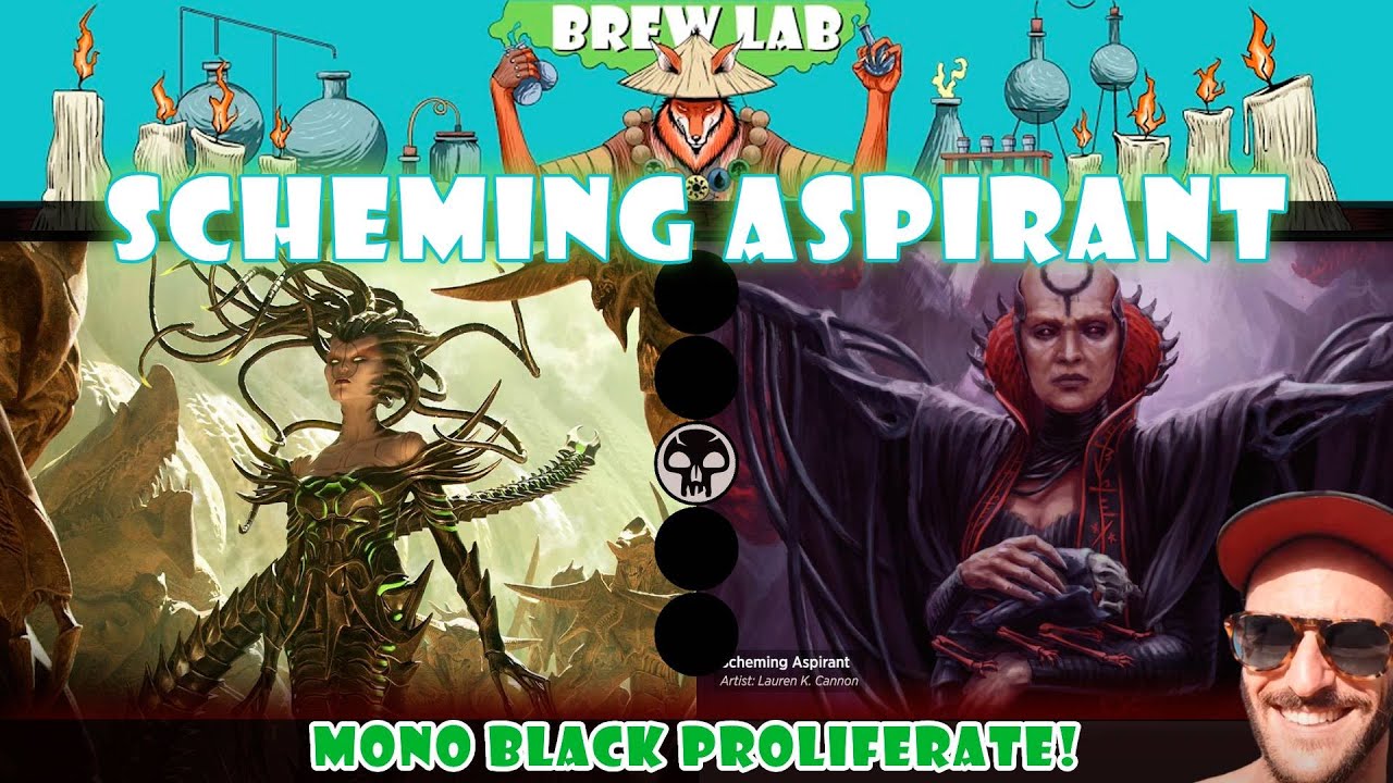 MTGA - BrewLab - Scheming Aspirant ⚫️⚫️⚫️ (Standard)