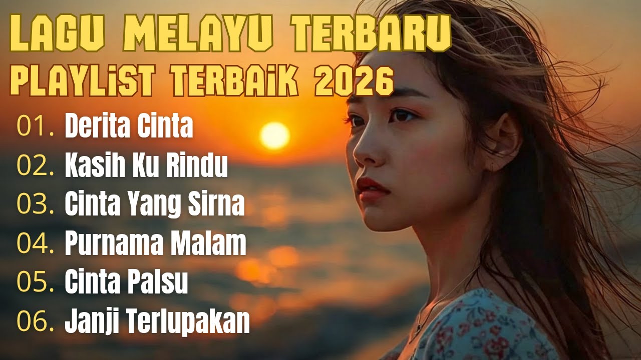 💔 Lagu Slow Rock Melayu Terbaru 2026 | Senja Tanpa Dirimu & Luka Mendalam