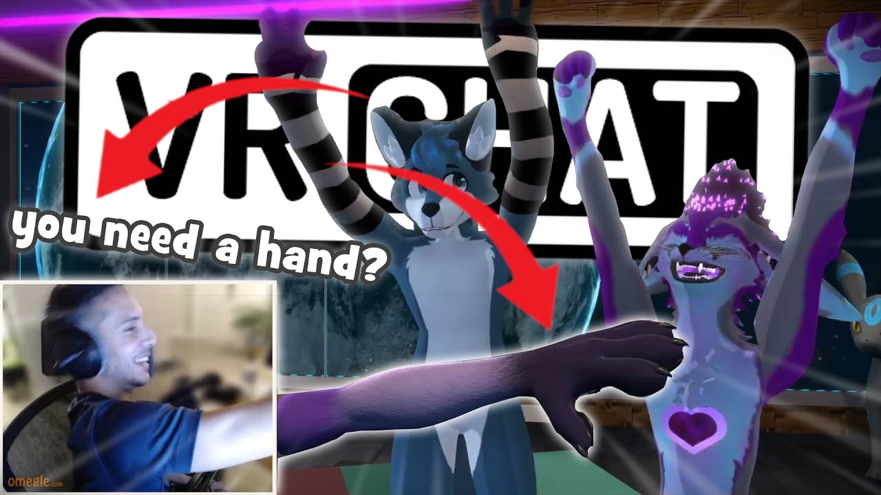Furries surprise people on Omegle