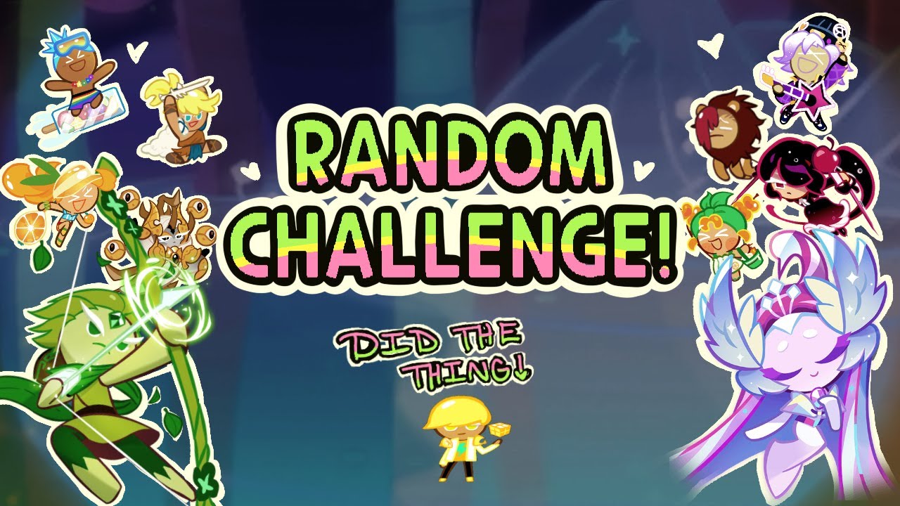 Doing RANDOM CHALLENGE and TOP 21%?!?!?!?1 (Cookie Run: Ovenbreak, CR:OB)