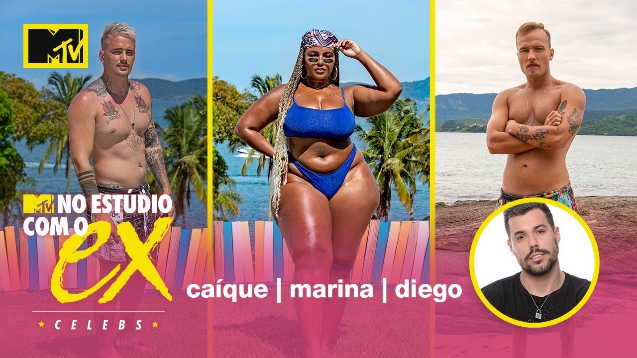 LIPE recebe CAÍQUE, MARINA E DIEGO | MTV No Estúdio com o Ex