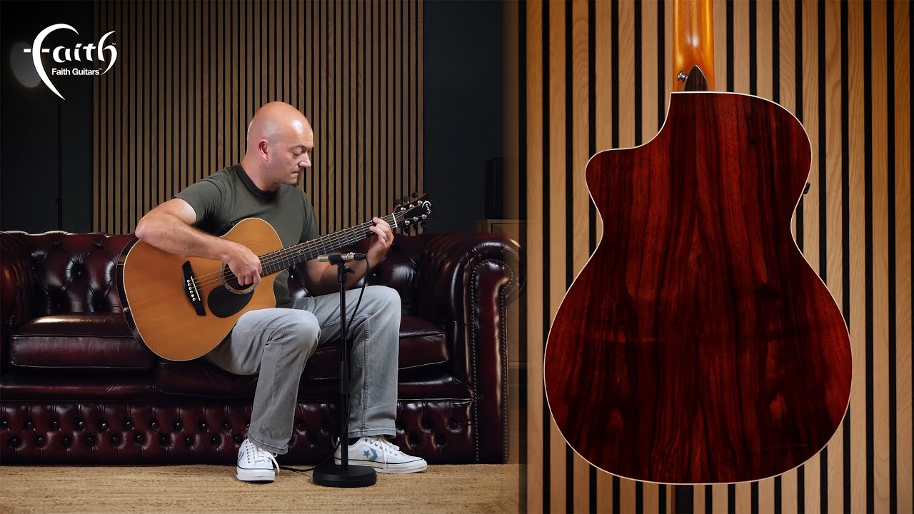 Faith Guitars | PJE Legacy Earth | Cutaway Electro | Rosewood | FG2HCE